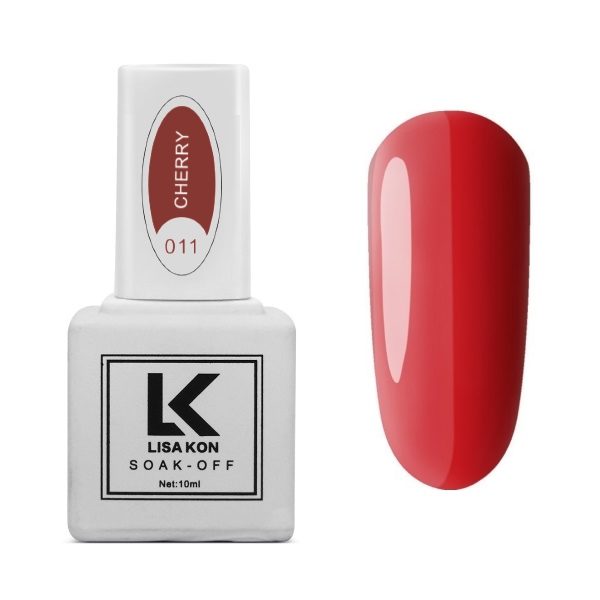 Gel-Polish-Cherry-Red-Lisa-Kon