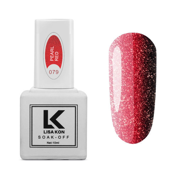 Gel-Polish-Pearl-Red-Lisa-Kon