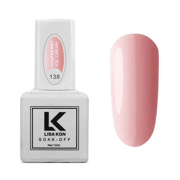 Gel-Polish-Raspberry-Ice-Cream-Lisa-Kon