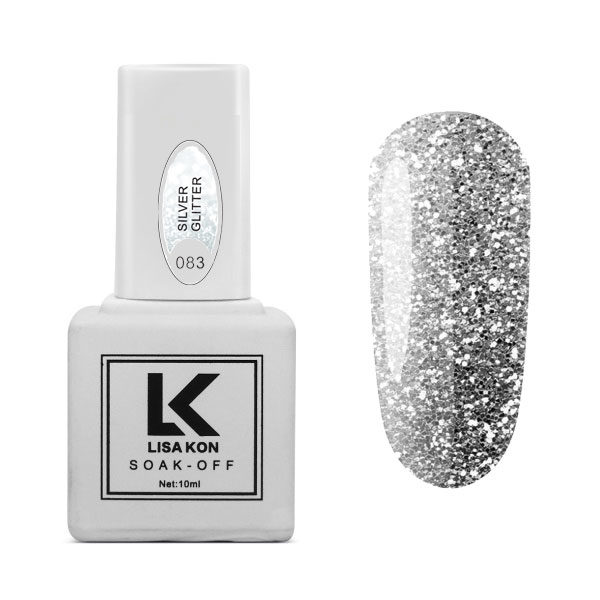 Gel-Polish-Silver-Glitter-Lisa-Kon