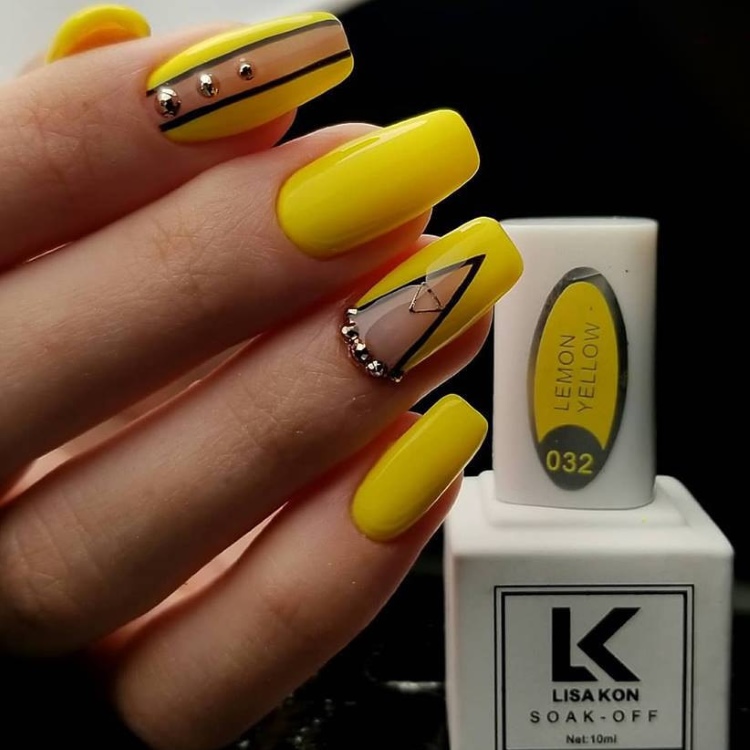 Lemon Yellow (10/30ml) 032 Gel Polish – LisaKon