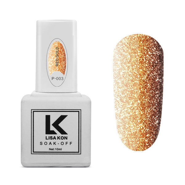 Gel-Polish-Platinum-P-003-Red-Gold-Lisa-Kon