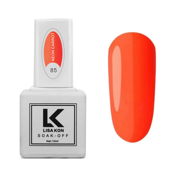 Neon Carrot Nail Varnish