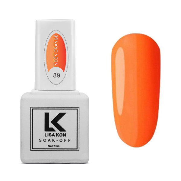 Neon Orange Nail Varnish